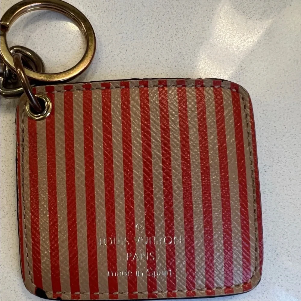 Louis Vuitton Brown and Red Keychain - Picture 2 of 7
